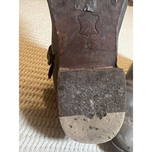 Free People Shoes Free People Braeburn Distressed Ankle Booties 37 US 6.5 - Picture 10 of 12